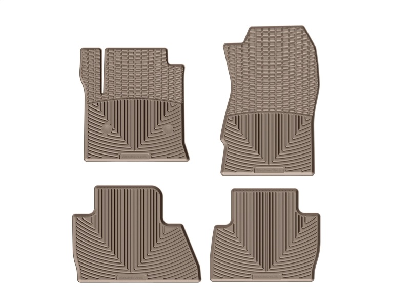 Picture of WeatherTech 15+ Chevy Sub/ GMC Yukon/XL/ Cadillac Escalade ESV Front and Rear Rubber Mats - Tan