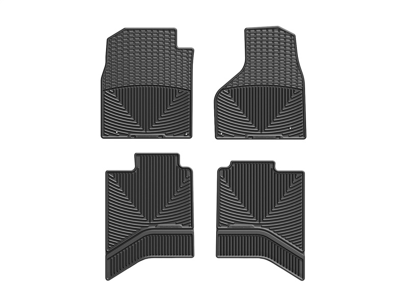 Picture of WeatherTech 12-15 Dodge Ram Truck 1500 Front and Rear Rubber Floor Mats - Black