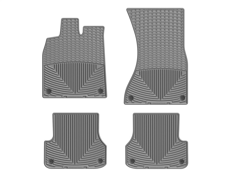 Picture of WeatherTech 12+ Audi A6/S6 Front and Rear Rubber Mats - Grey