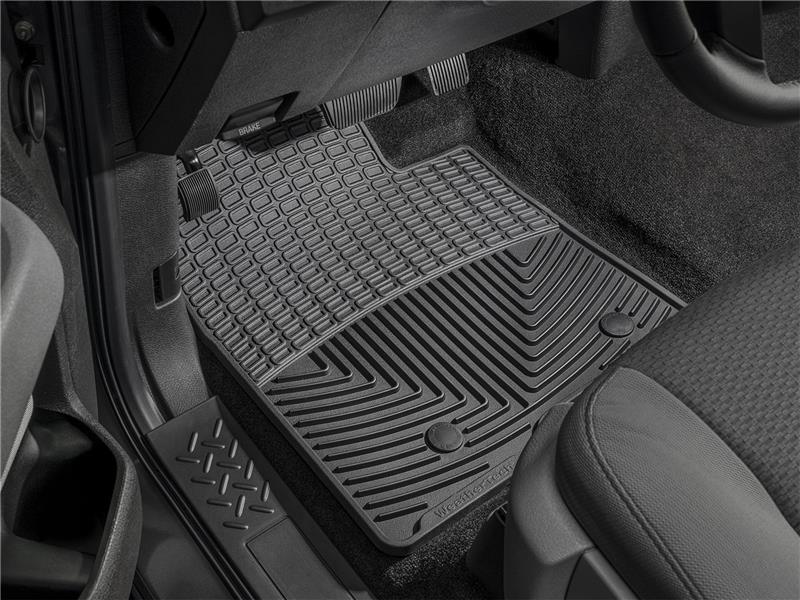 Picture of WeatherTech 07-11 BMW X5 Front/Rear/and Rear Rubber Mats - Black