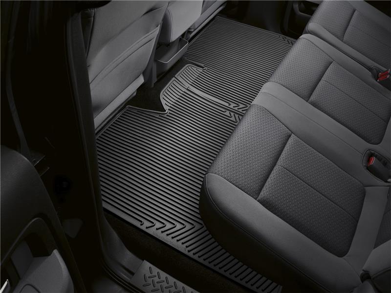 Picture of WeatherTech 09+ Ford Flex Front/Rear/and Rear Rubber Mats - Black