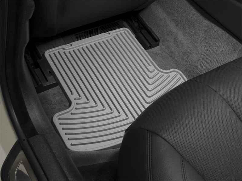 Picture of WeatherTech 11-13 Chevrolet Suburban Front/Rear/and Rear Rubber Mats - Grey