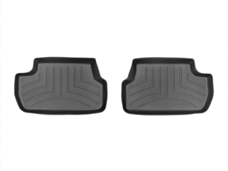 Picture of WeatherTech WT FloorLiner-Rear-Blk Floor Mats - 446752