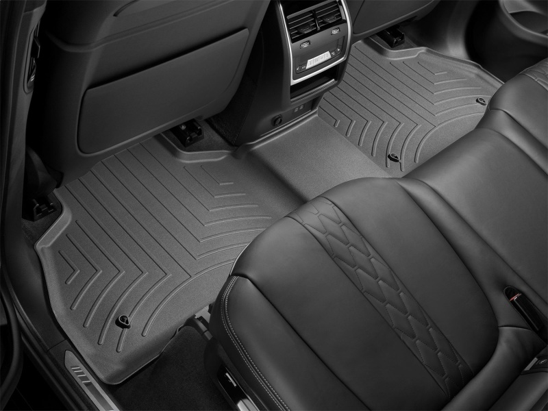 Picture of WeatherTech WT FloorLiner-Rear-Blk Floor Mats - 4415073