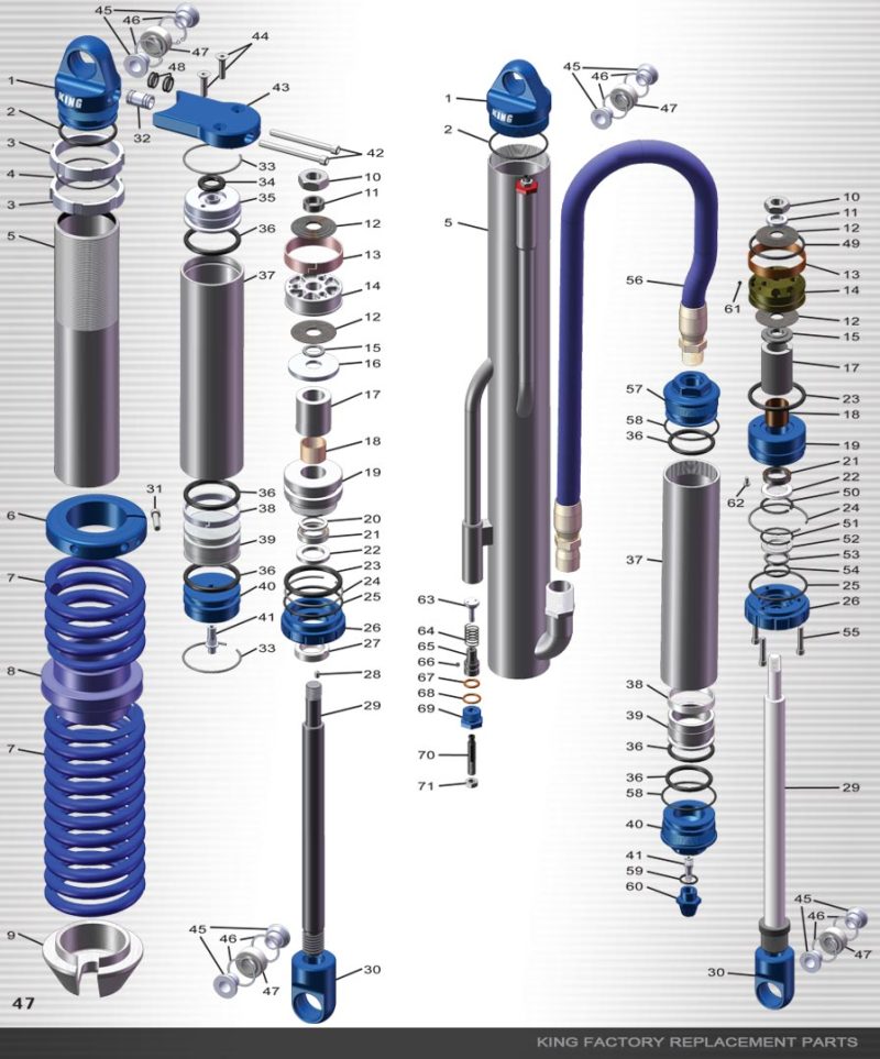 Picture of King Shocks KIN Rod Ends Shocks and Struts - 33005-001