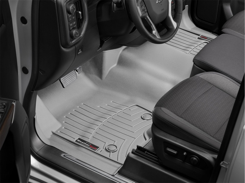 Picture of WeatherTech WT FloorLiner-Front-Grey Floor Mats - 4614911