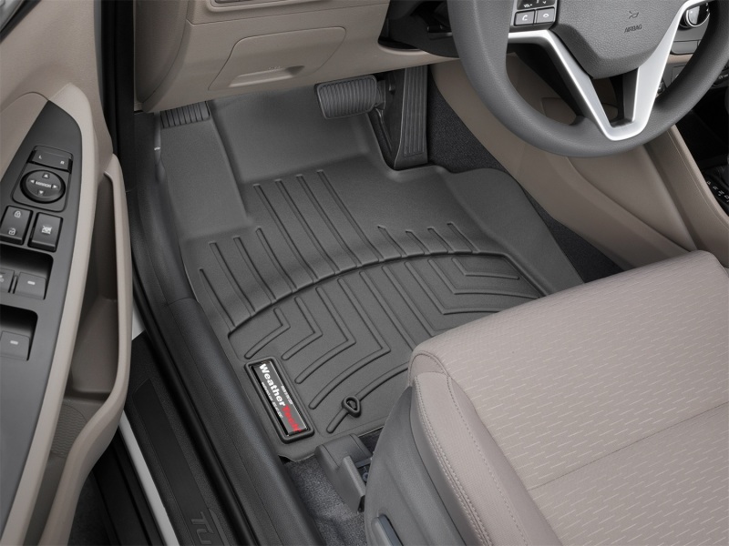 Picture of WeatherTech WT FloorLiner-Front-Blk Floor Mats - 4415721