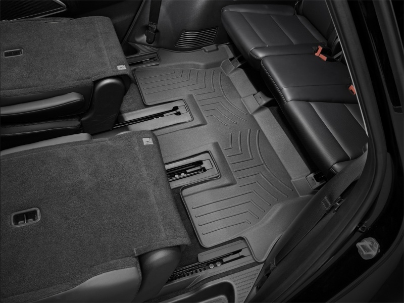 Picture of WeatherTech WT FloorLiner-Rear-Blk Floor Mats - 4415323