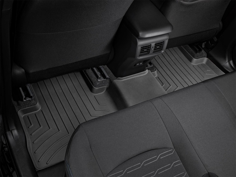Picture of WeatherTech WT FloorLiner-Rear-Blk Floor Mats - 4415163