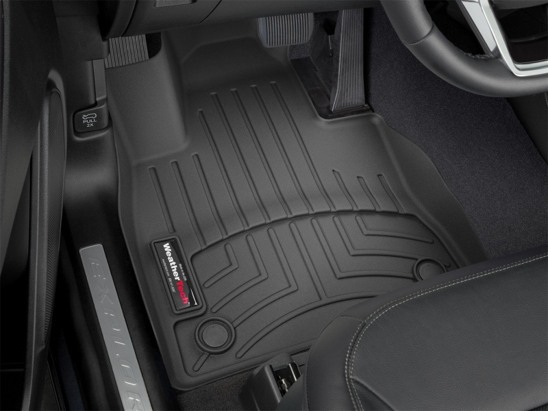 Picture of WeatherTech WT FloorLiner-Front-Blk Floor Mats - 4415751