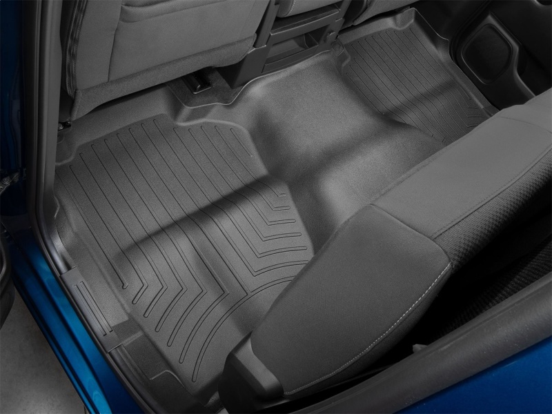 Picture of WeatherTech WT FloorLiner-Rear-Blk Floor Mats - 4414366