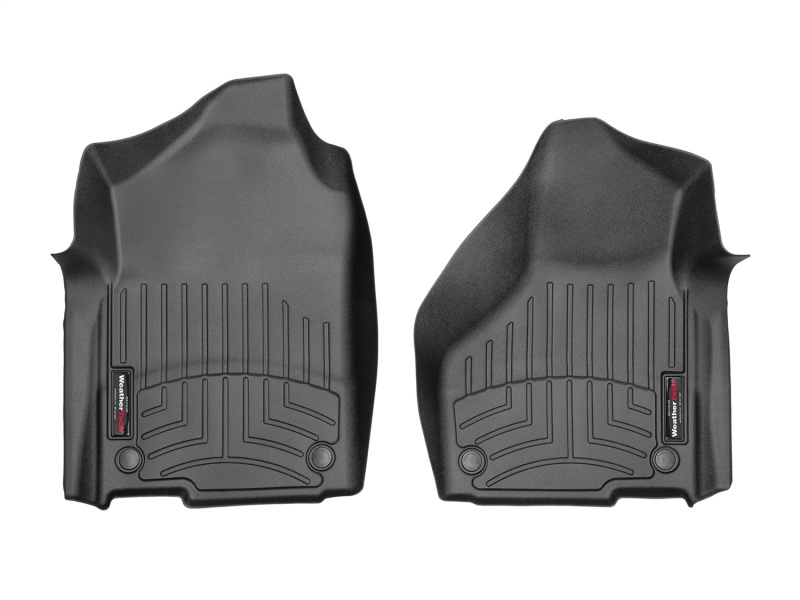 Picture of WeatherTech 19+ Dodge Ram 2500/3500 Reg Cab No PTO Front Floor Liner - Black