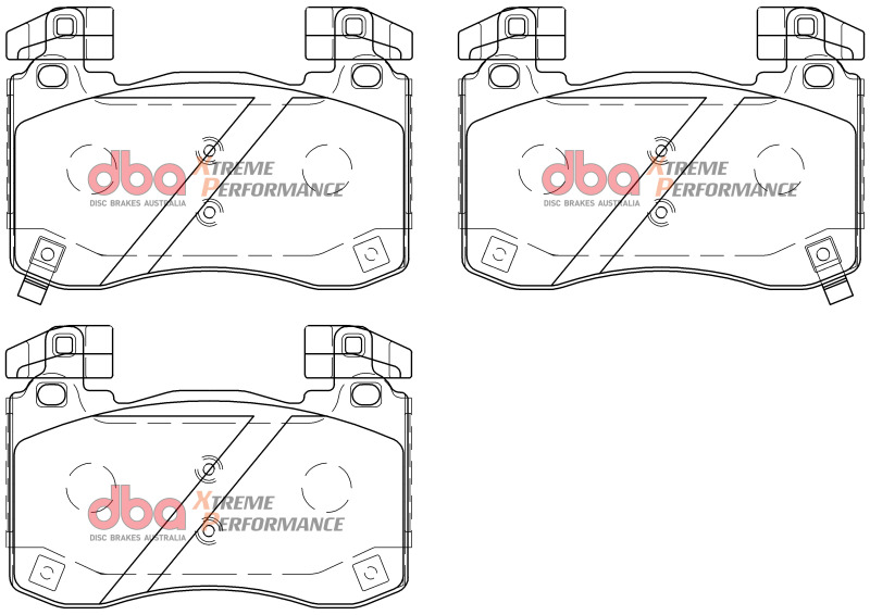 Picture of DBA XP Performance Brake Pads - DB15003XP