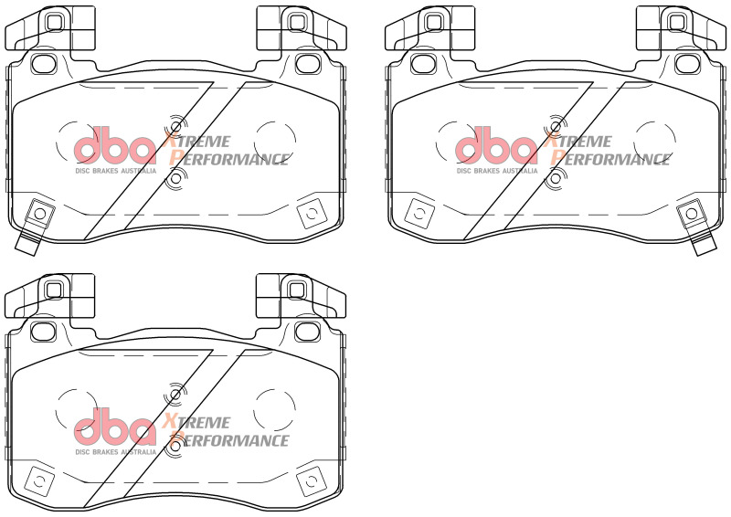 Picture of DBA XP Performance Brake Pads - DB15003XP