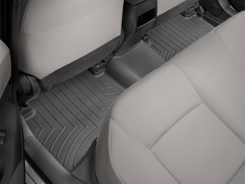 Picture of WeatherTech WT FloorLiner-Rear-Blk Floor Mats - 4415393