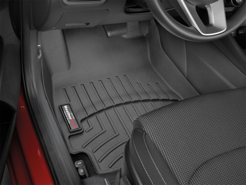 Picture of WeatherTech WT FloorLiner-Front-Blk Floor Mats - 4414861