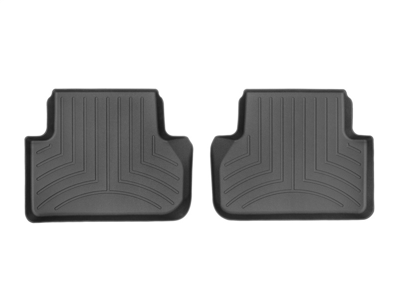 Picture of WeatherTech WT FloorLiner-Rear-Blk Floor Mats - 449073