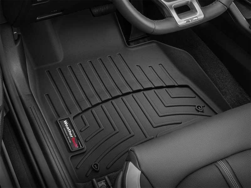 Picture of WeatherTech WT FloorLiner-Front-Blk Floor Mats - 4415981