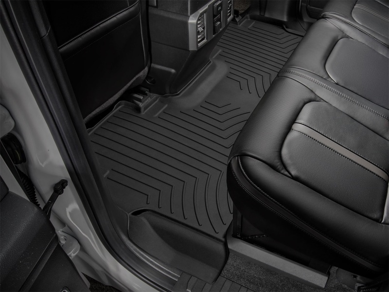 Picture of WeatherTech WT 3D FloorMat-Rear-Blk Floor Mats - 4410122IM