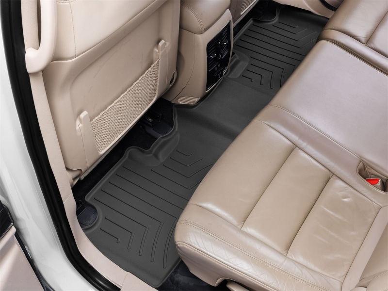 Picture of WeatherTech WT 3D FloorMat-Rear-Blk Floor Mats - 443242IM