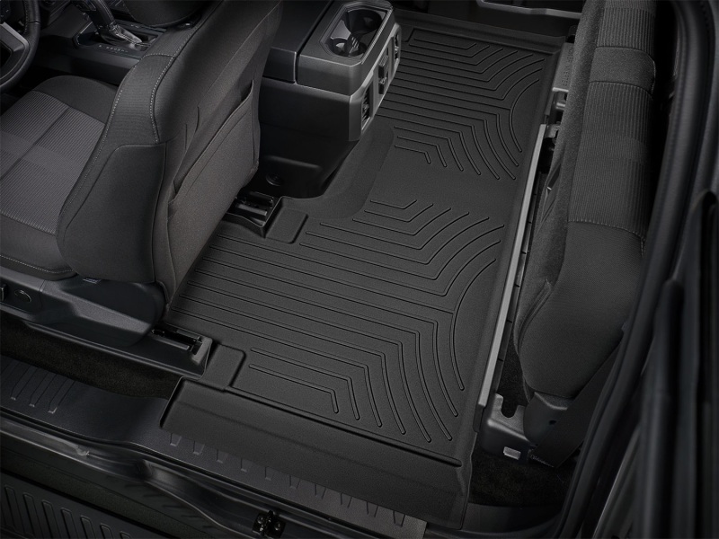 Picture of WeatherTech WT 3D FloorMat-Rear-Blk Floor Mats - 446973IM