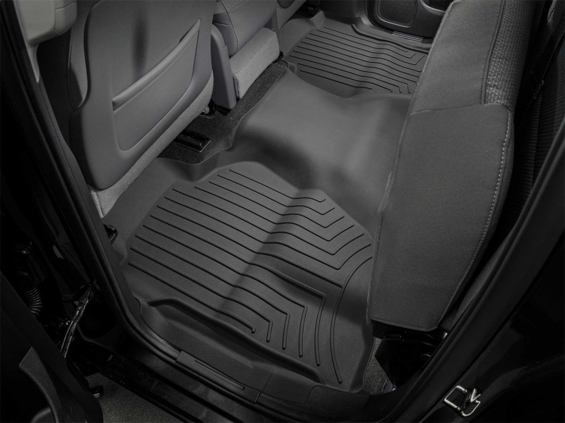 Picture of WeatherTech WT 3D FloorMat-Rear-Blk Floor Mats - 445423IM
