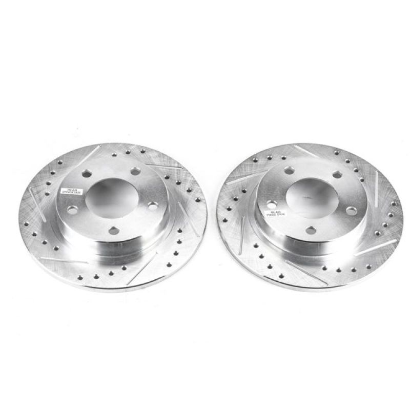 Picture of PowerStop PSB Evolution Drill/Slot Rotor Brake Rotors - JBR578XPR