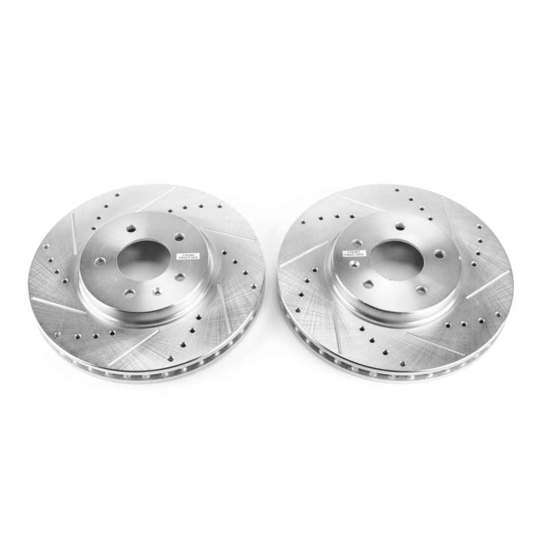 Picture of PowerStop PSB Evolution Drill/Slot Rotor Brake Rotors - AR82142XPR