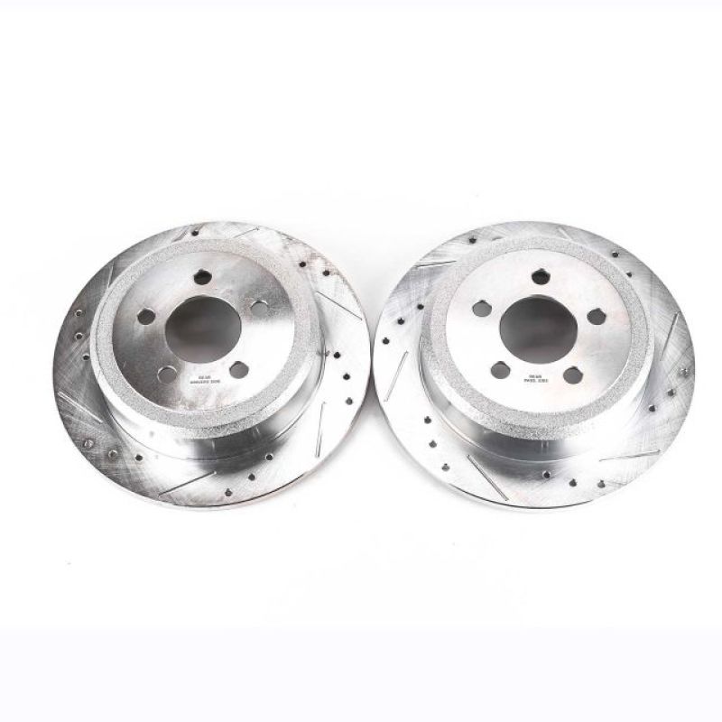 Picture of PowerStop PSB Evolution Drill/Slot Rotor Brake Rotors - AR83072XPR