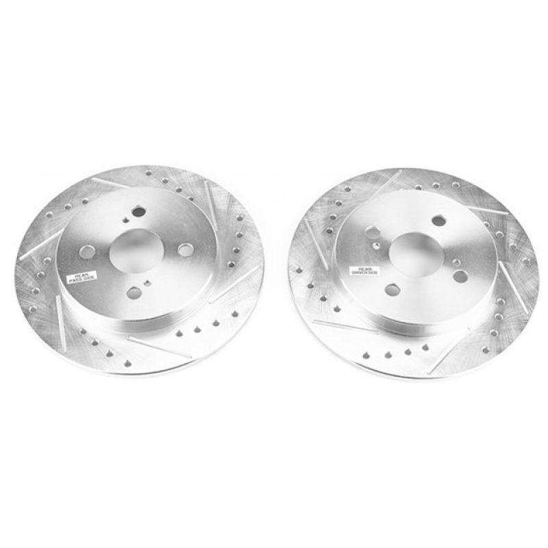 Picture of PowerStop PSB Evolution Drill/Slot Rotor Brake Rotors - JBR1547XPR