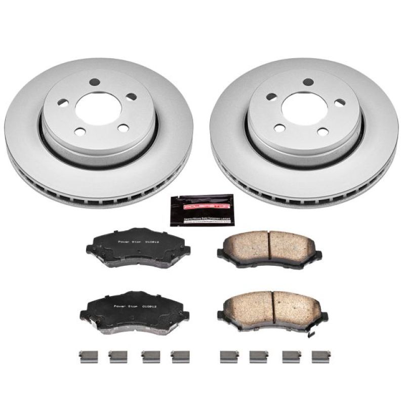 Picture of PowerStop PSB Z17 Evolution Coated Kit Brake Kits - CRK1631