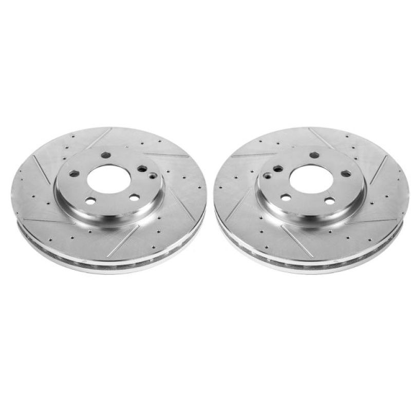 Picture of PowerStop PSB Evolution Drill/Slot Rotor Brake Rotors - EBR684XPR