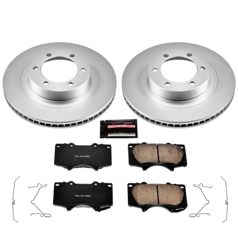 Picture of PowerStop PSB Z17 Evolution Coated Kit Brake Kits - CRK2421
