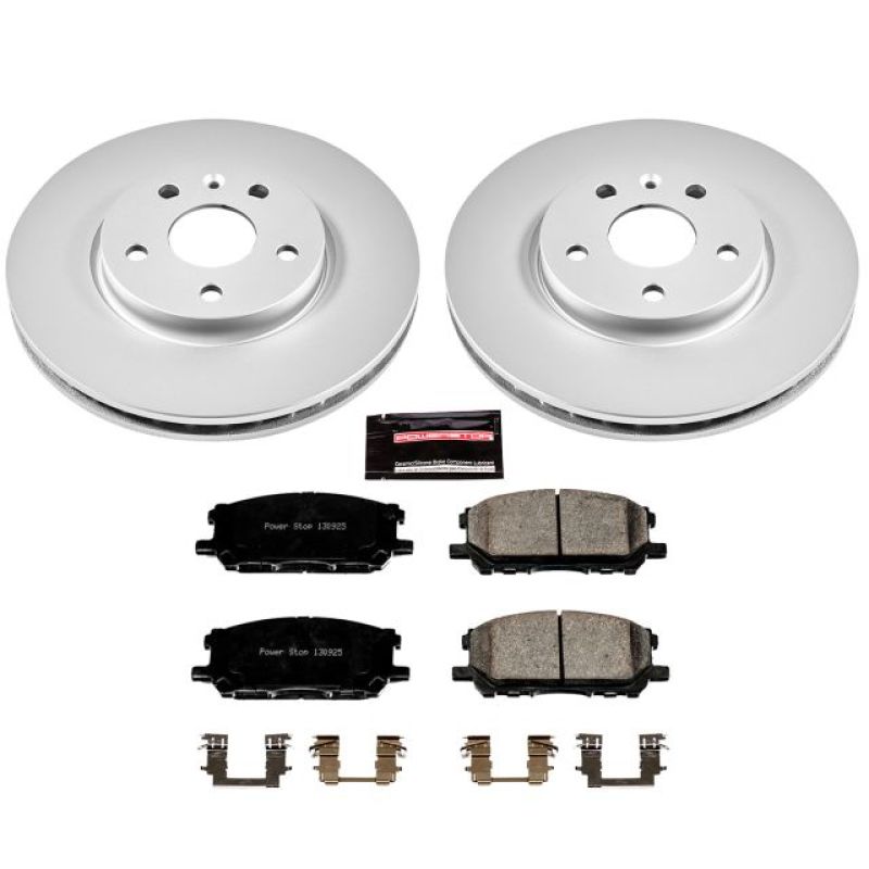 Picture of PowerStop PSB Z17 Evolution Coated Kit Brake Kits - CRK196