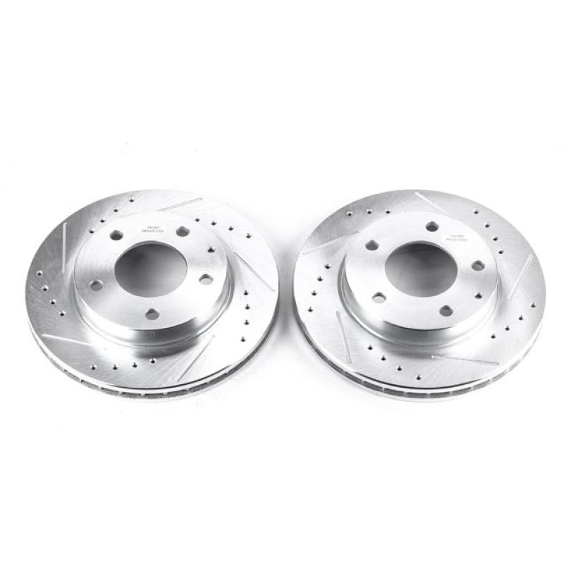 Picture of PowerStop PSB Evolution Drill/Slot Rotor Brake Rotors - JBR577XPR