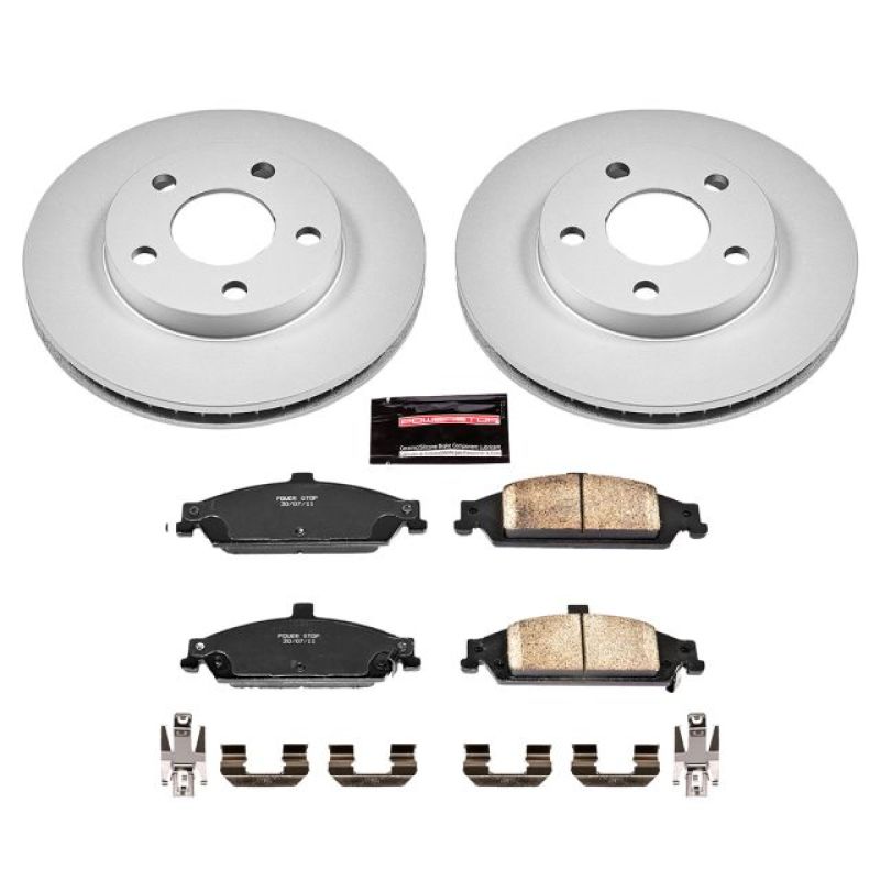 Picture of PowerStop PSB Z17 Evolution Coated Kit Brake Kits - CRK1551