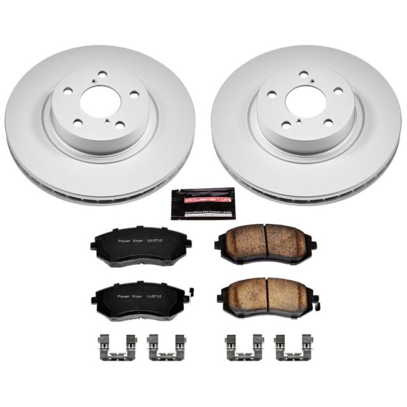 Picture of PowerStop PSB Z17 Evolution Coated Kit Brake Kits - CRK1124