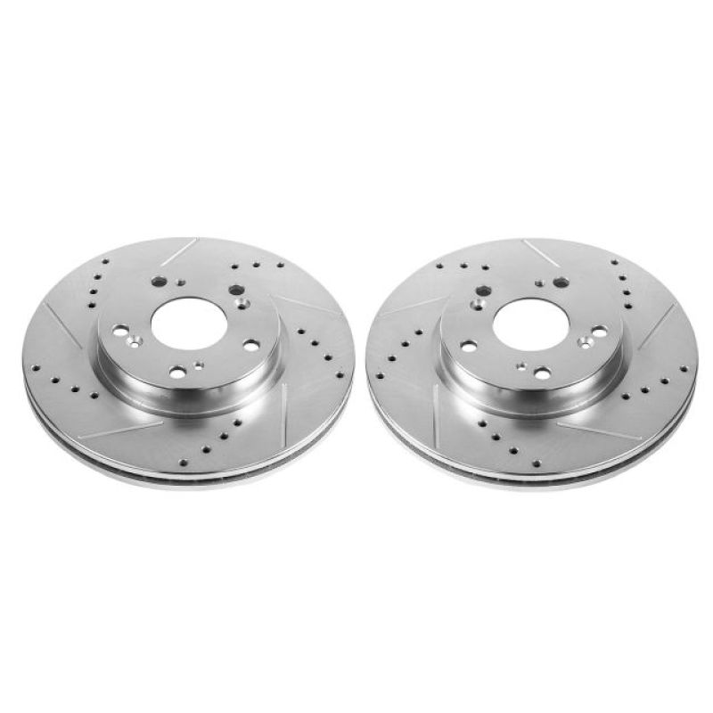 Picture of PowerStop PSB Evolution Drill/Slot Rotor Brake Rotors - JBR1556XPR