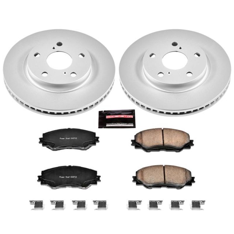 Picture of PowerStop PSB Z17 Evolution Coated Kit Brake Kits - CRK258