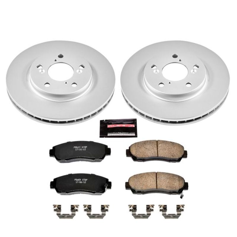 Picture of PowerStop PSB Z17 Evolution Coated Kit Brake Kits - CRK2435