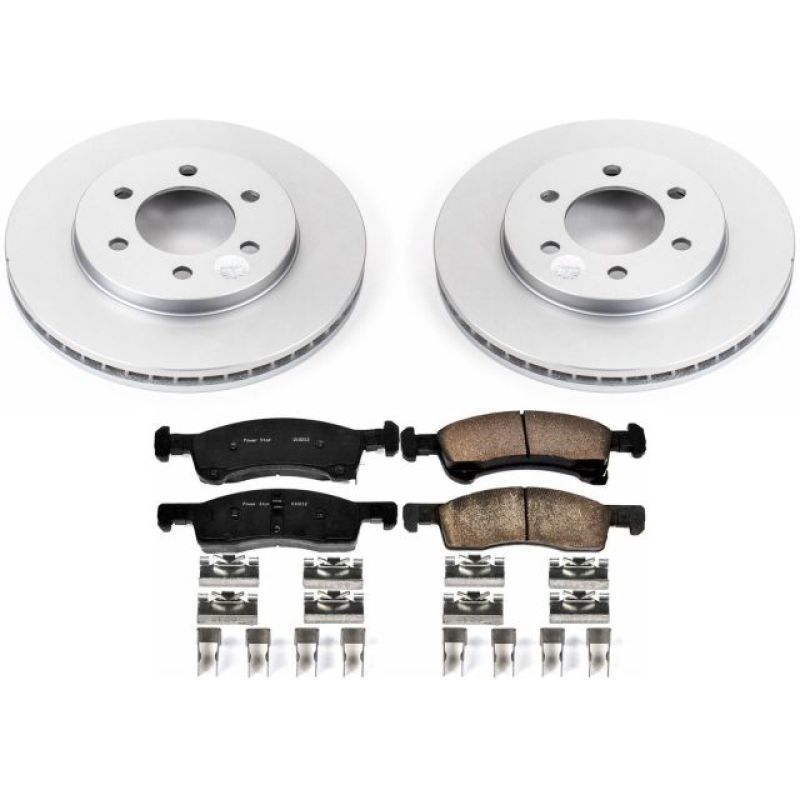 Picture of PowerStop PSB Z17 Evolution Coated Kit Brake Kits - CRK1933