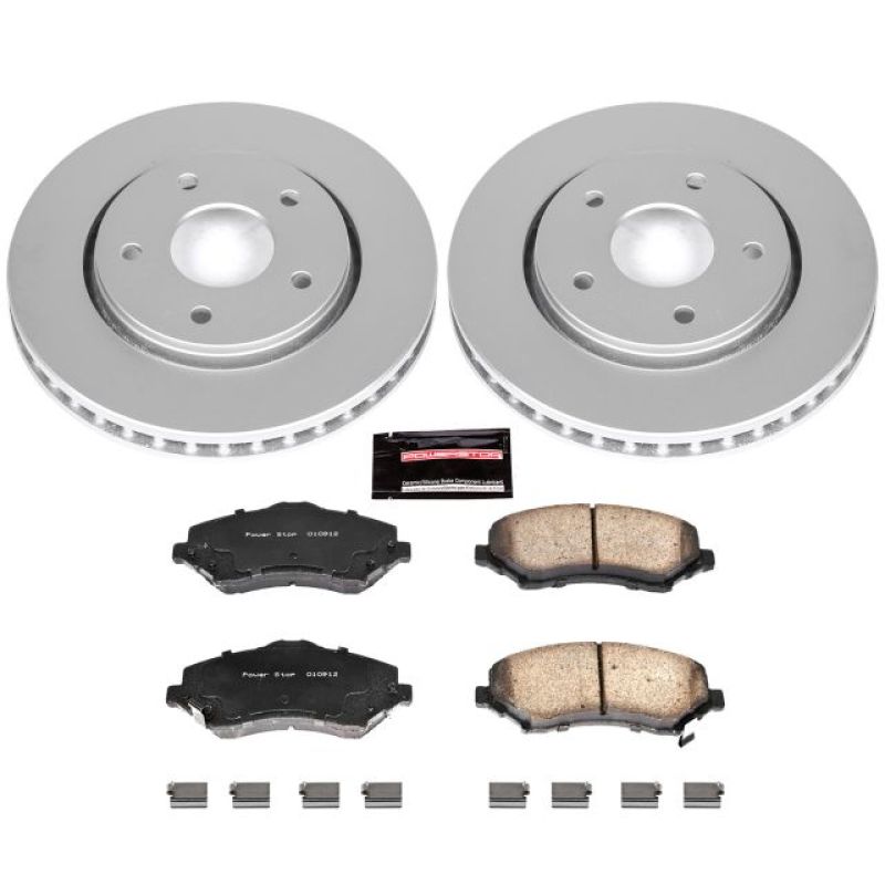 Picture of PowerStop PSB Z17 Evolution Coated Kit Brake Kits - CRK3118