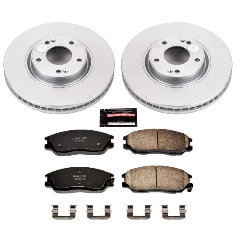 Picture of PowerStop PSB Z17 Evolution Coated Kit Brake Kits - CRK4557