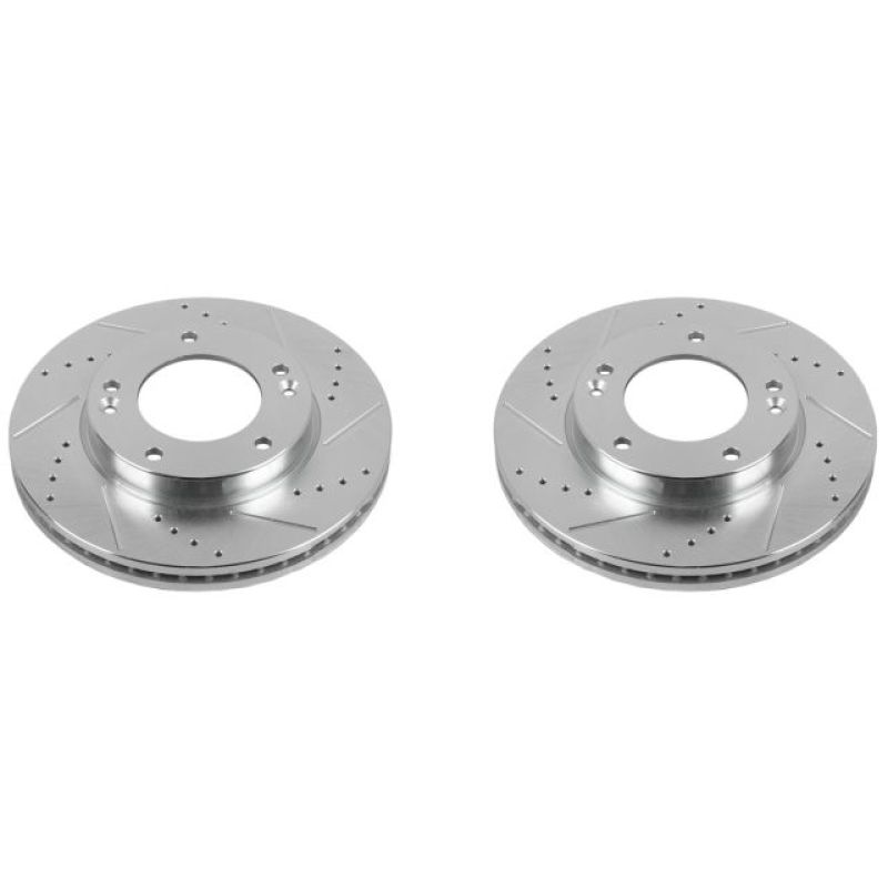 Picture of PowerStop PSB Evolution Drill/Slot Rotor Brake Rotors - JBR1518XPR