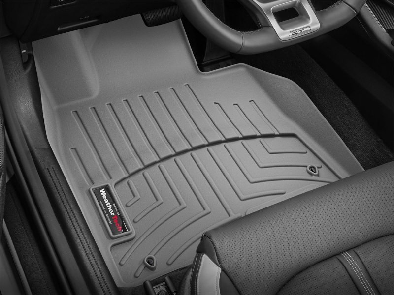 Picture of WeatherTech WT FloorLiner-Front-Grey Floor Mats - 4615981