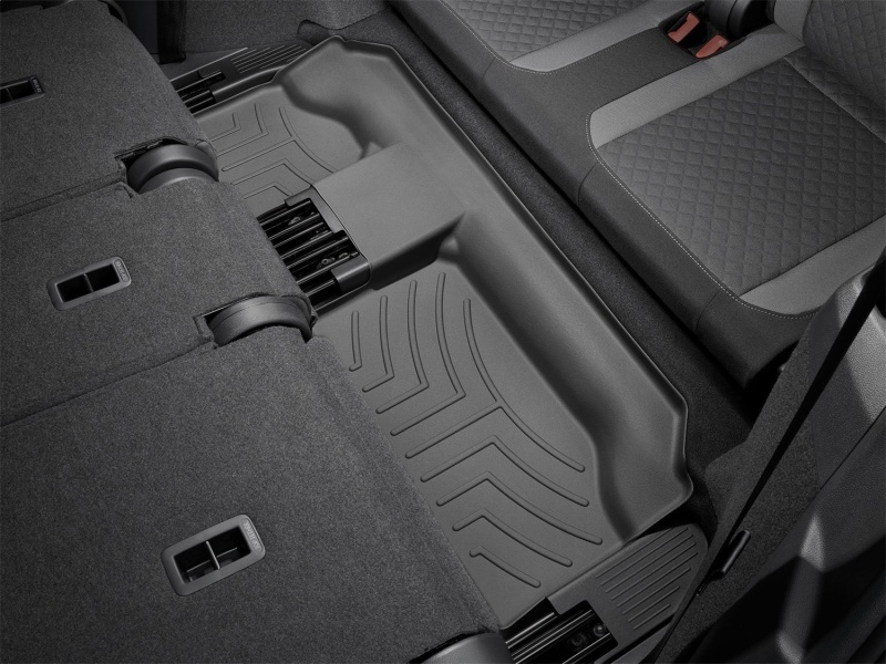 Picture of WeatherTech WT FloorLiner-Rear-Blk Floor Mats - 449894
