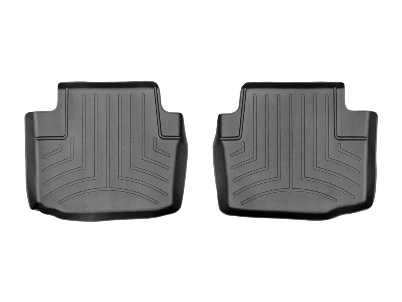 Picture of WeatherTech WT FloorLiner-Rear-Blk Floor Mats - 444973
