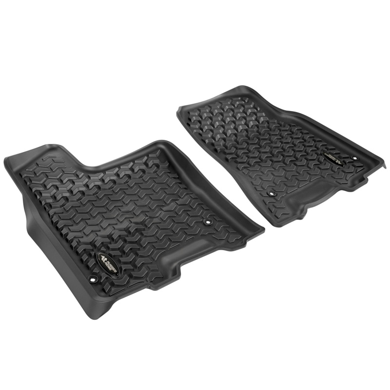 Picture of Rugged Ridge RUG Floor Liners-Black Front Floor Mats - 82903.13
