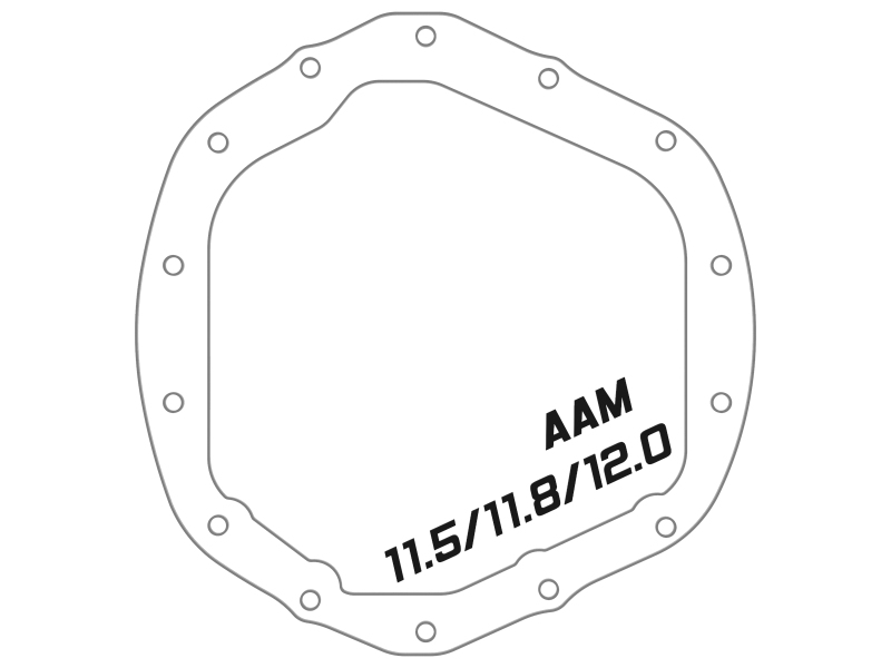 Picture of aFe Diff/Trans/Oil Covers Diff Covers - 46-71150B