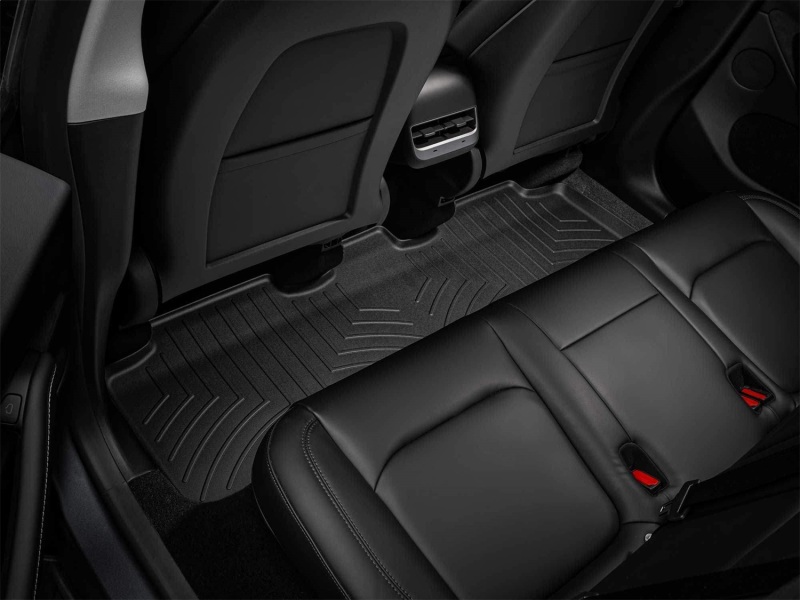 Picture of WeatherTech WT FloorLiner-Rear-Blk Floor Mats - 4415972